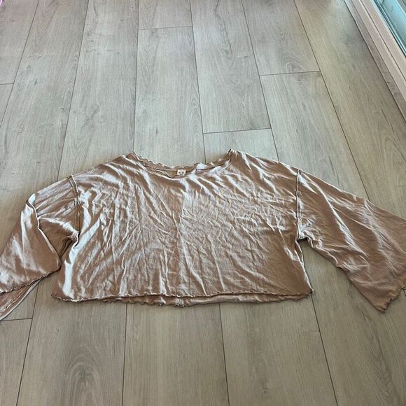 Free people Tops - Free people womens crop top size L